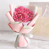 Pink Preserved Baby Breath Bouquet, Dried Flower Bouquet, Preserved Flower Bouquet, Birthday Flower Bouquet, Birthday Gift BB002