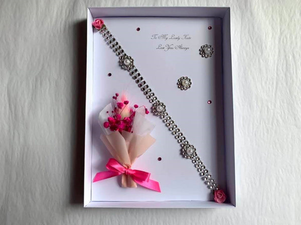 Luxury Handmade Preserved Birthday Card C015