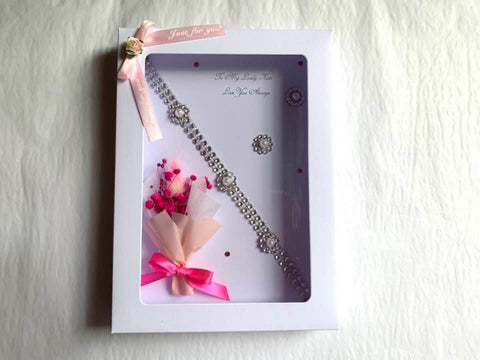 Luxury Handmade Preserved Birthday Card C015