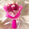 Rose Pink Preserved Flower Bouque  DB005