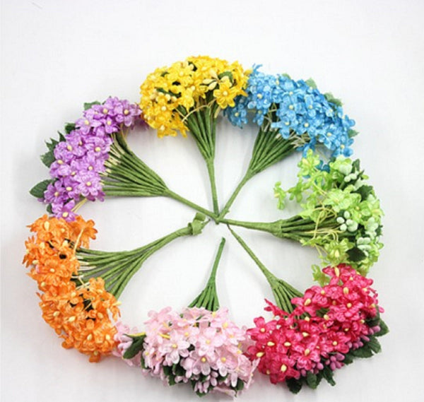 24 Stems / 1.5cm / Mini Artificial Flowers   SF014