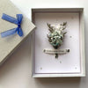 Luxury Handmade Preserved Dried Flower Card C204