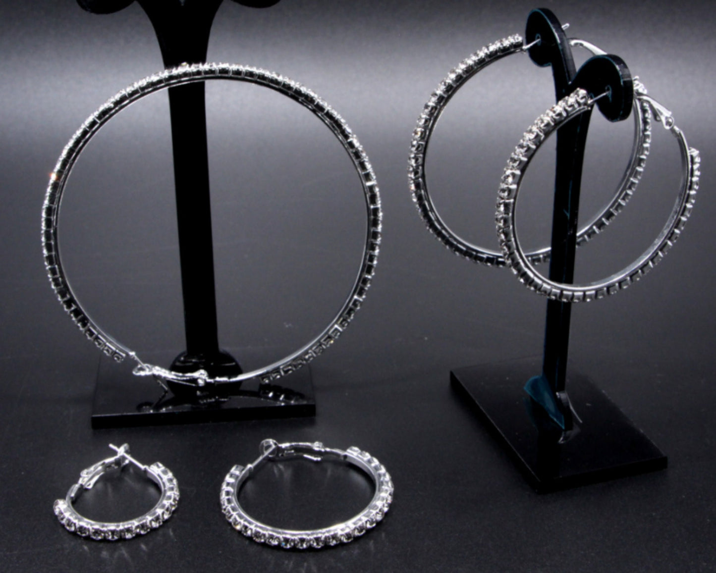 (CE004) Bridal Crystal Earrings