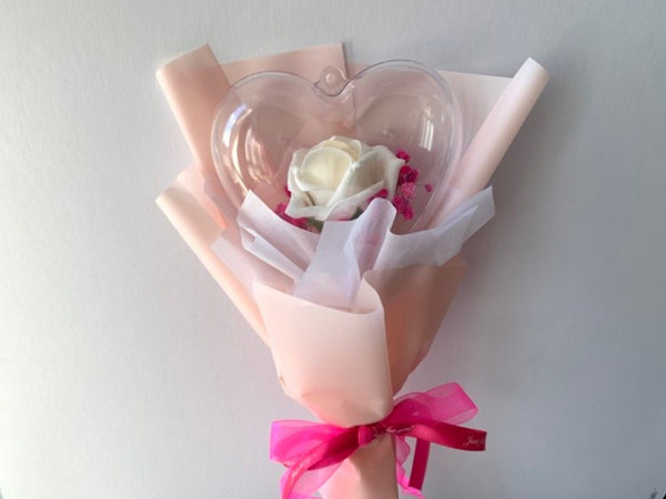 Preserved Flower Bouquet, Foam Flower Bouquet, Preserved Flower Bouquet, Birthday Flower Bouquet, Birthday Gift BB007