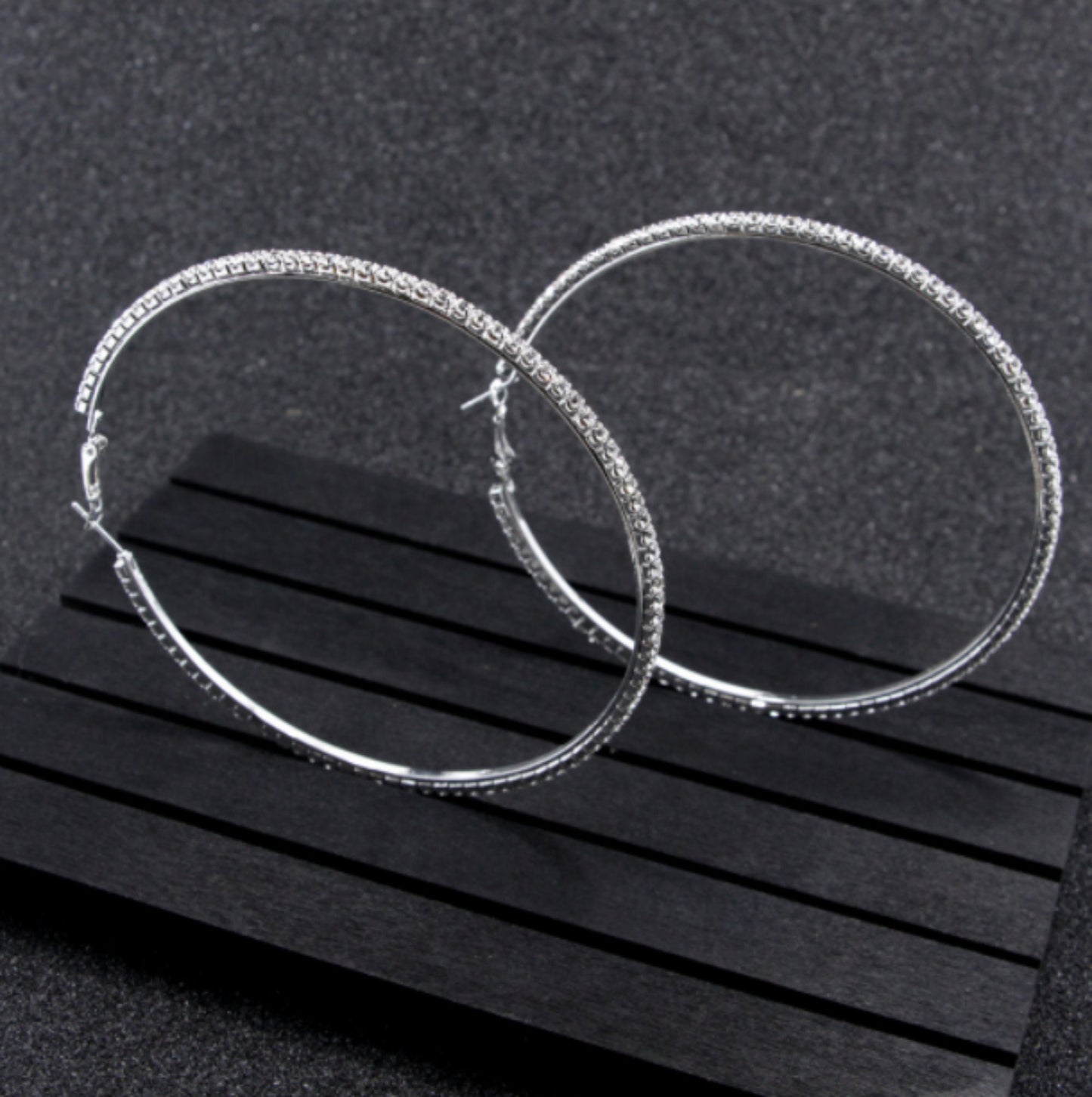 (CE004) Bridal Crystal Earrings