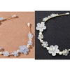 Flower Wedding Headband, Bridesmaid Floral Headband  TS964