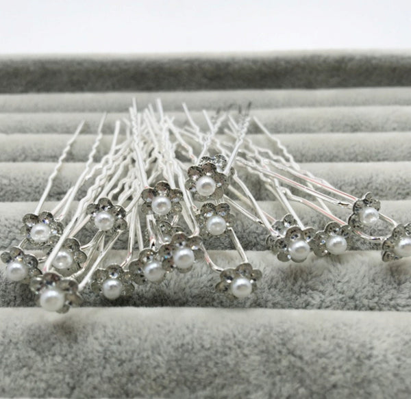 10 Pcs / Wedding Head Pin / Bridal Head Pin / TS025