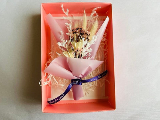 Luxury Preserved Flower Gift Box, LED Birthday Flower Bonquet with Gift Box, Boxed Flowers MB003