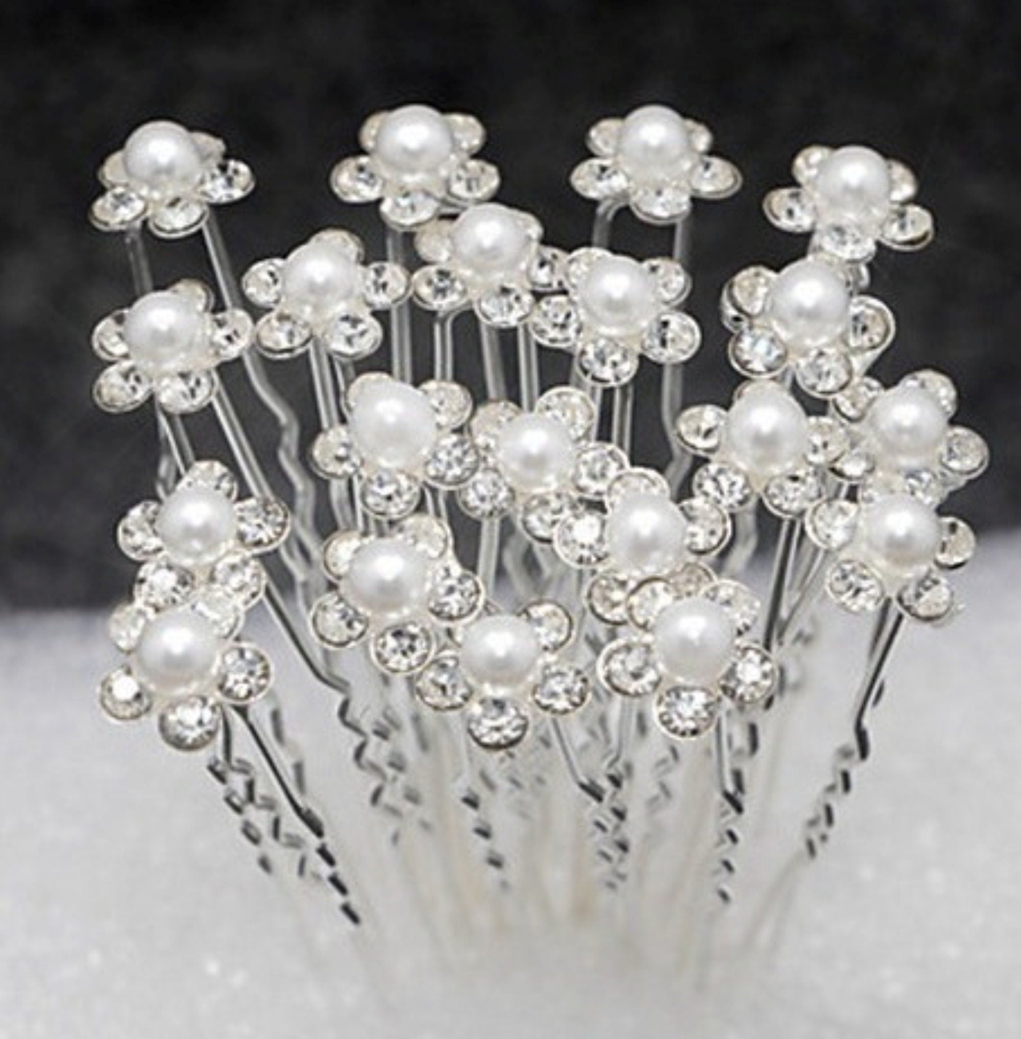 10 Pcs / Wedding Head Pin / Bridal Head Pin / TS025