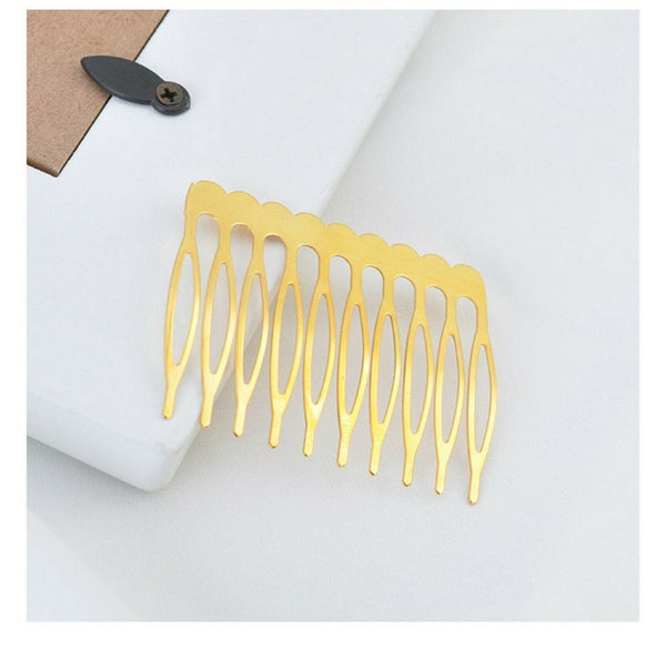 No Hole / Blank Hair Combs, DIY Hair Accessories