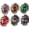 7.1 x 5.1cm / Crystal Brooch BR0022