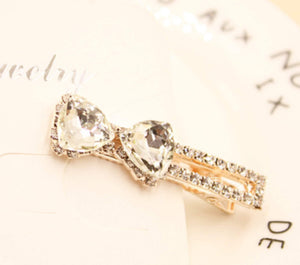 2 pieces Wedding Crystal Hair Clip  CC3010