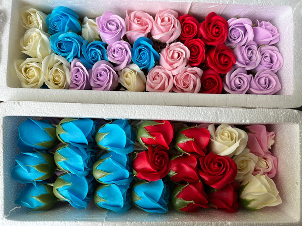 10 pcs / Soap Flowers