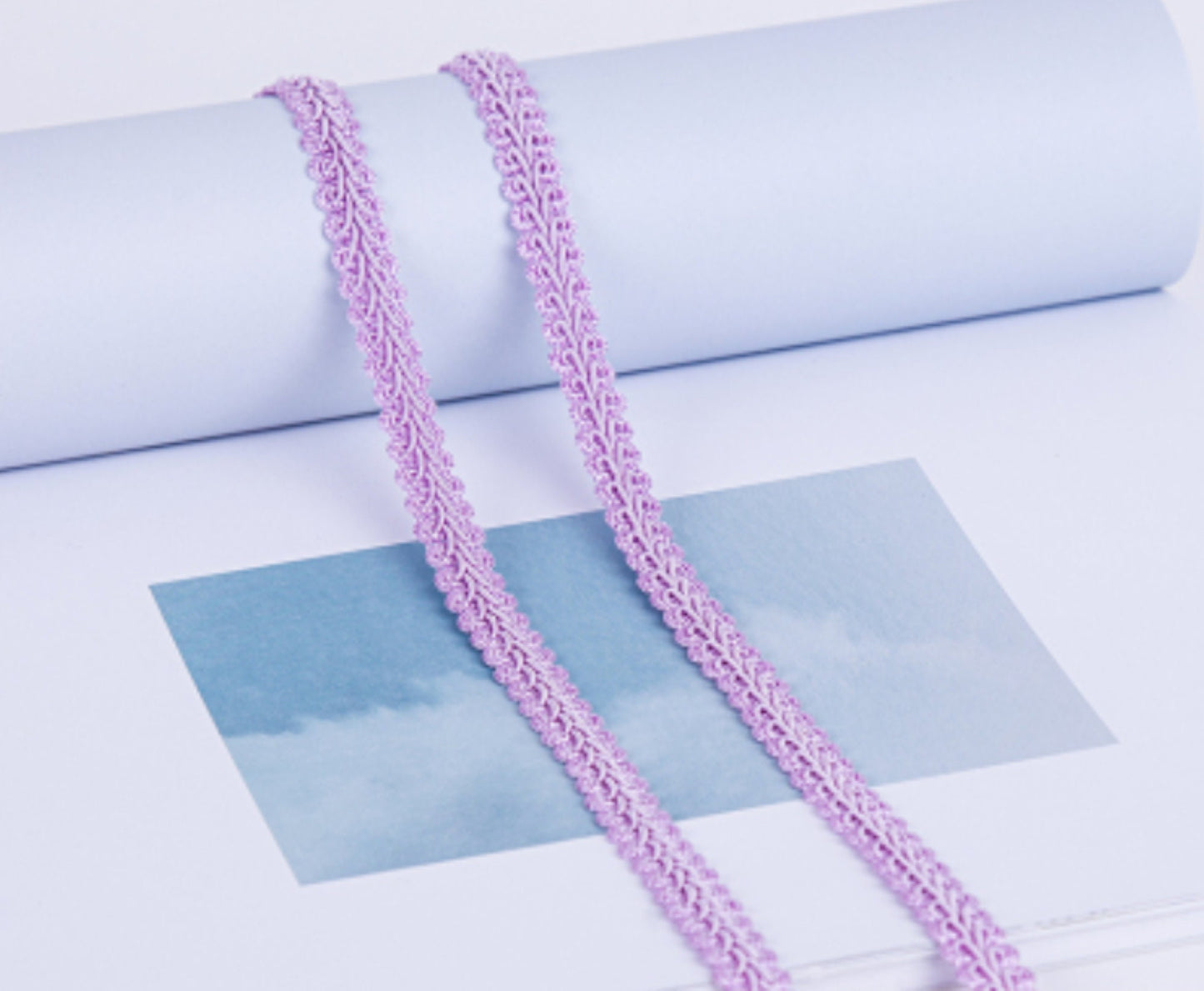 3 meters / Trim Ribbon Centipede Braided Lace LF108