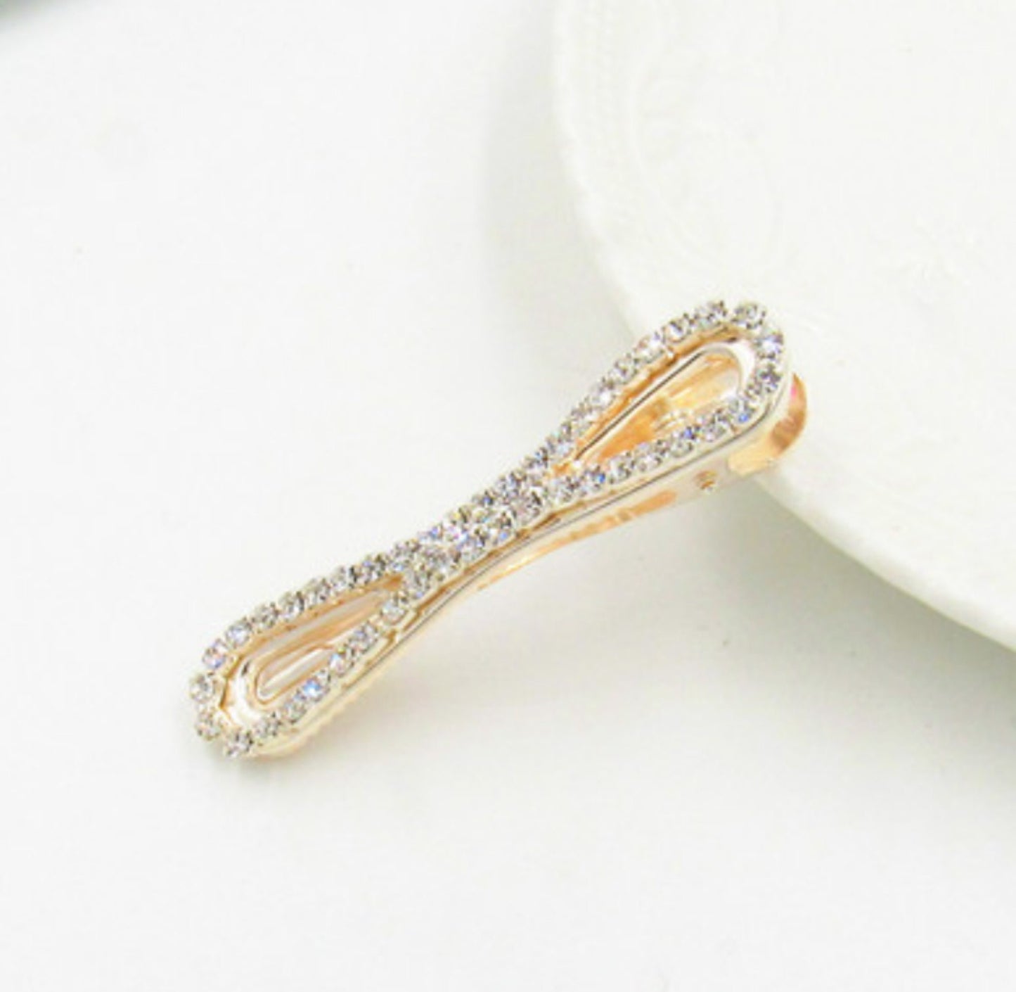 3 pcs / Crystal Hair Clip   CC015