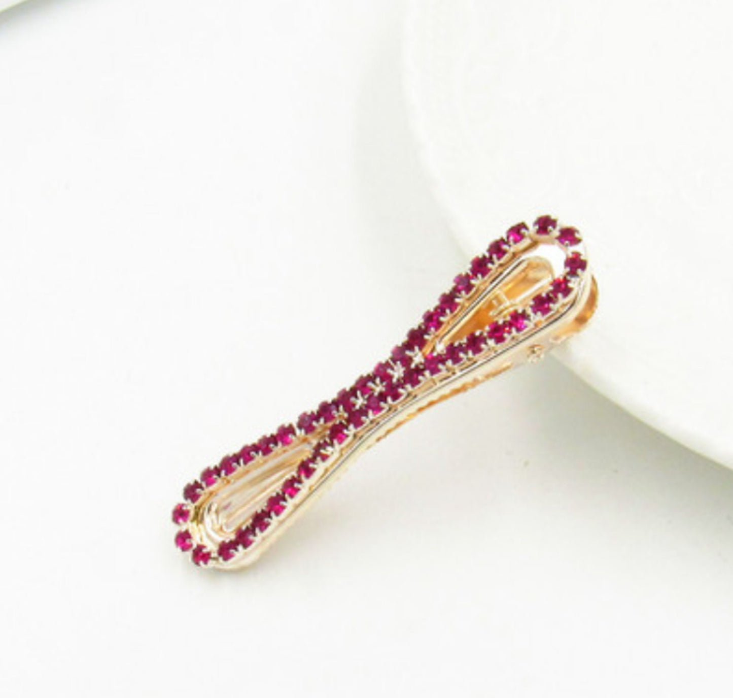 3 pcs / Crystal Hair Clip   CC015
