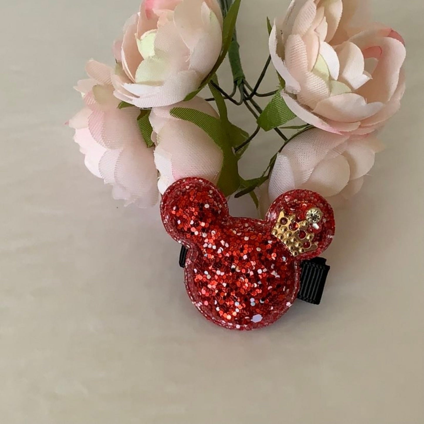 5 pcs  / Red Baby Hair Clips, Girls Hair Accessories TX066