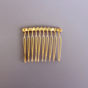 10 pieces  / DIY Plain Combs, Hair Accessories