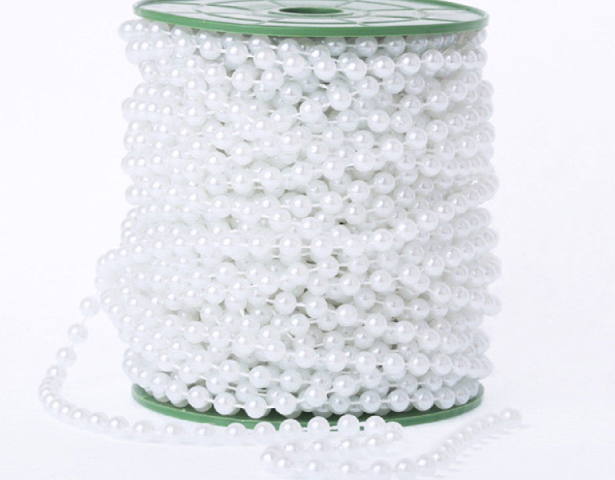 4mm, 5mm,6mm , 8mm / 3 meters Round Pearl Bead Cotton Line