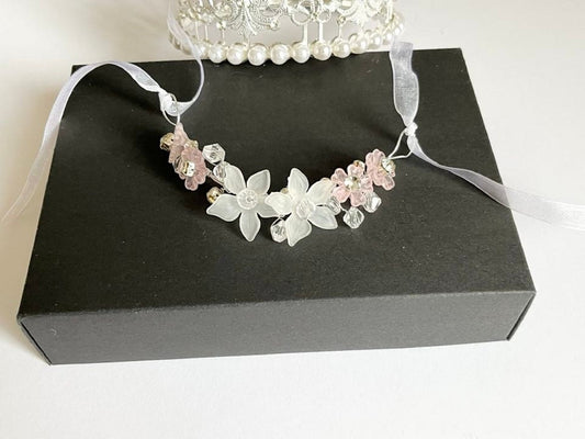 Floral Wedding Corsage, Bridesmaid Wrist Corsage   CR005