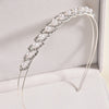 Silver Colour / Crystal Wedding Headband, Bridal Wedding Hair Accessories  TS1386
