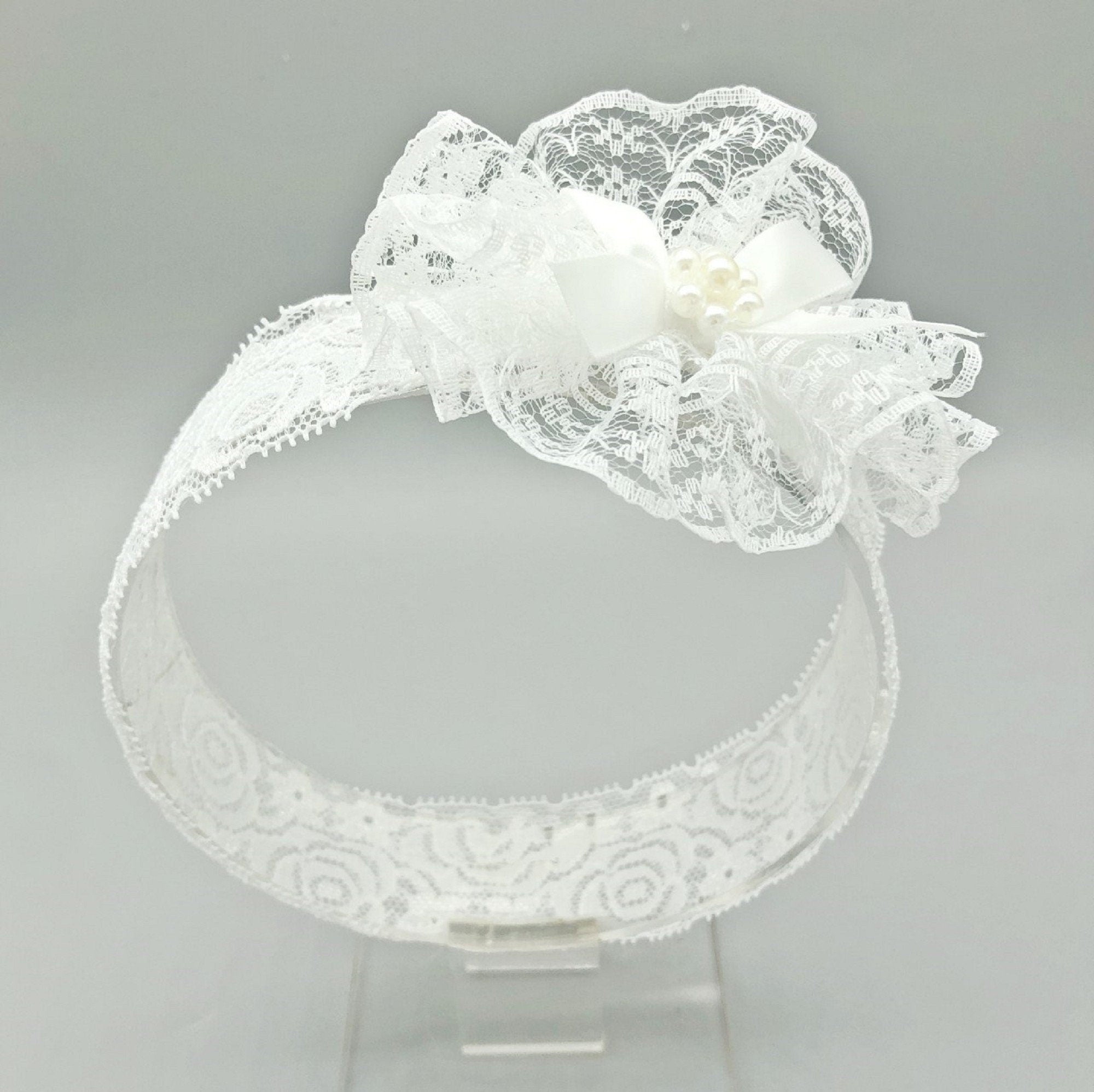 Off White Baby Lace hair band HB042