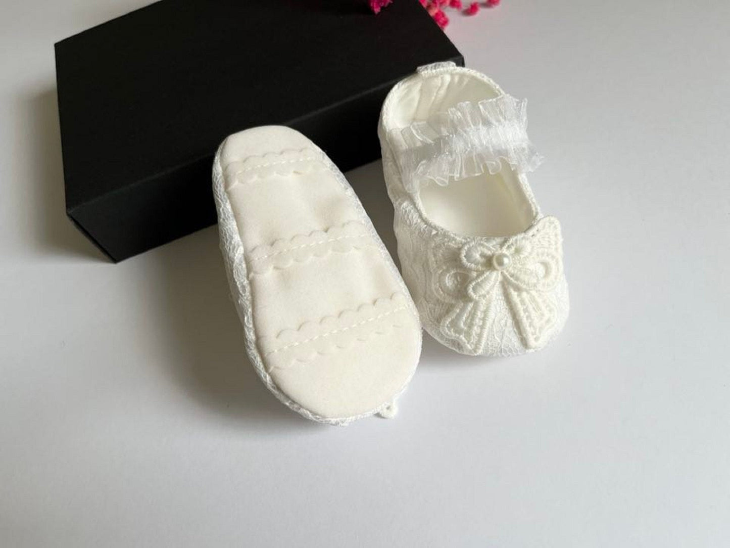 Pure White Baby Shoes   BS008