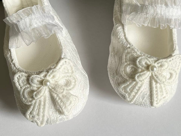 Pure White Baby Shoes   BS008