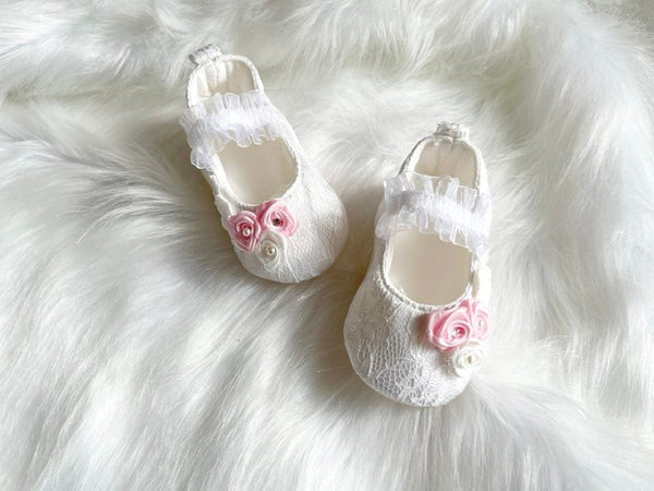 Pure White Baby Shoes  BS011