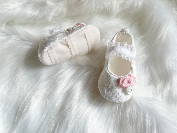 Pure White Baby Shoes  BS011