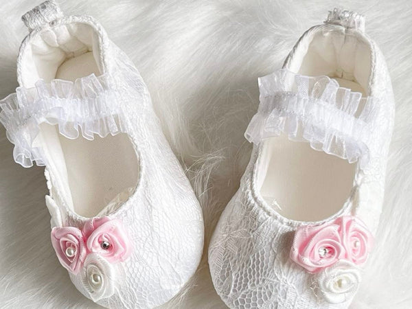 Pure White Baby Shoes  BS011