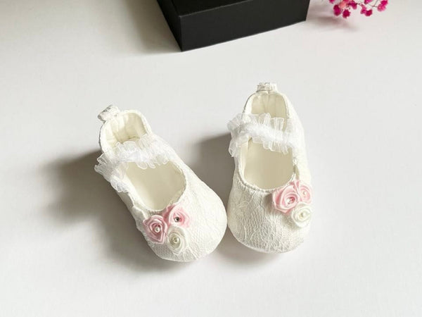 Pure White Baby Shoes  BS011