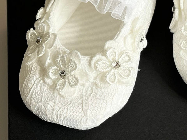 Pure White Baby Shoes BS018