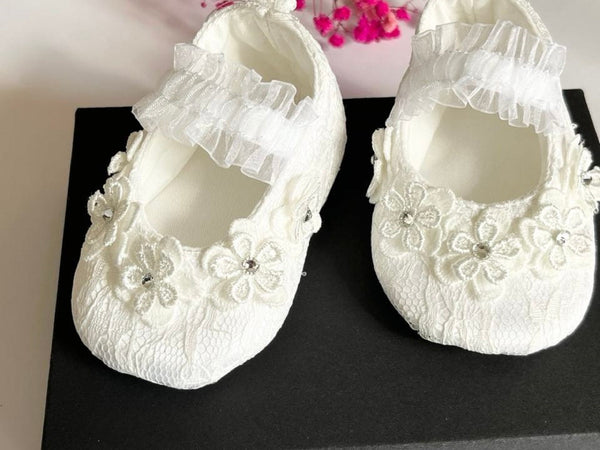 Pure White Baby Shoes BS018