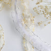 3 Meters / 2.5cm / Elastic Headband Lace Trim, Dress Lace Trim  LF100