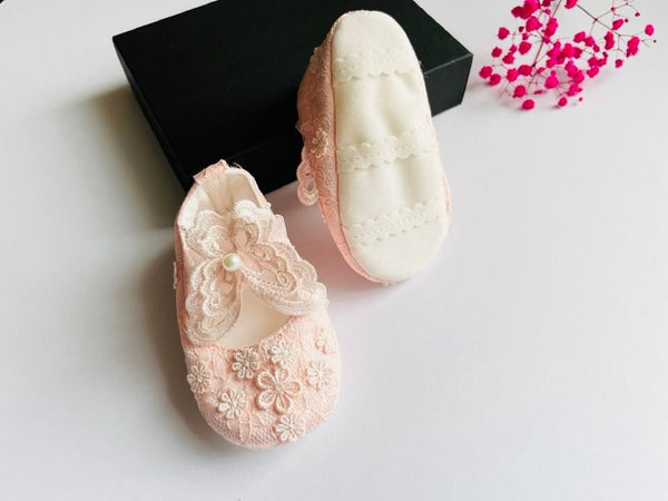 Pink Baby Shoes BS003