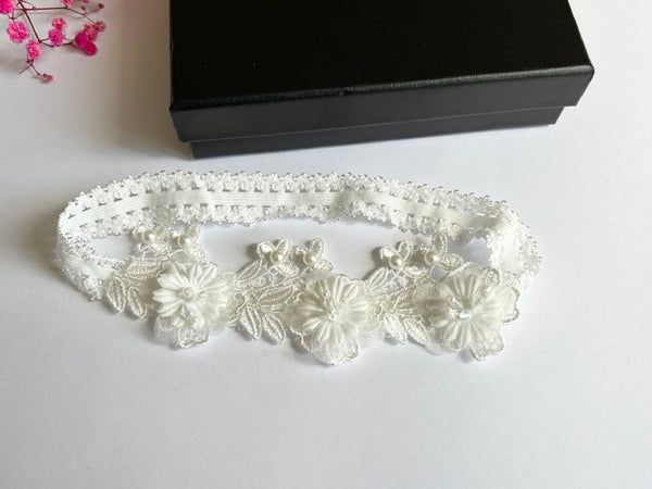 Off White Baby Lace hair band HB050