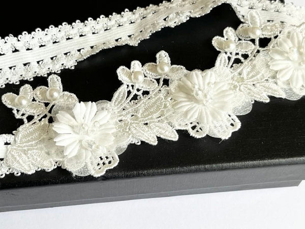 Off White Baby Lace hair band HB050