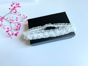 Pure White Baby Lace hair band HB052