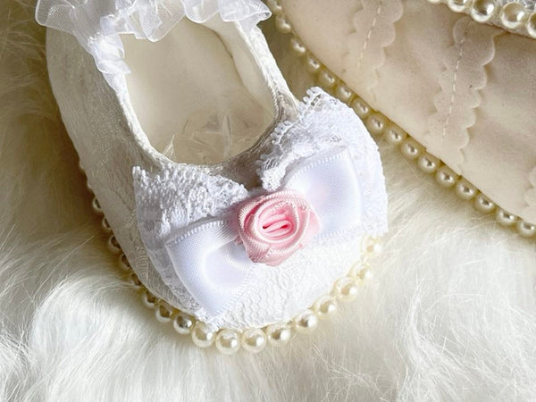 White Baby Shoes BS013