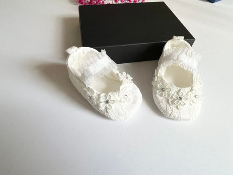 Pure White Baby Shoes BS018