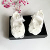 (BS025)   White Lace Baby Shoes