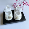 White Baby Shoes