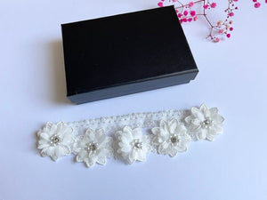 Off White Baby Lace hair band HB051