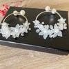 1 Piece / Crystal Open Corsage, Flower Bracelet CR014