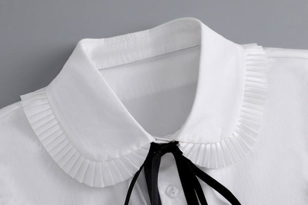 Off White Fake Collar, Off White Elegant Lace Fake Collar, False Collar, Removable Collar B14(K)