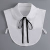 B14 / Off White Fake Collar, Off White Elegant Lace Fake Collar, False Collar, Removable Collar