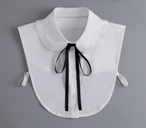 Off White Fake Collar, Off White Elegant Lace Fake Collar, False Collar, Removable Collar B14(K)