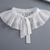 B4-small (K) Off White Fake Collar , False Collar, Removable Collar