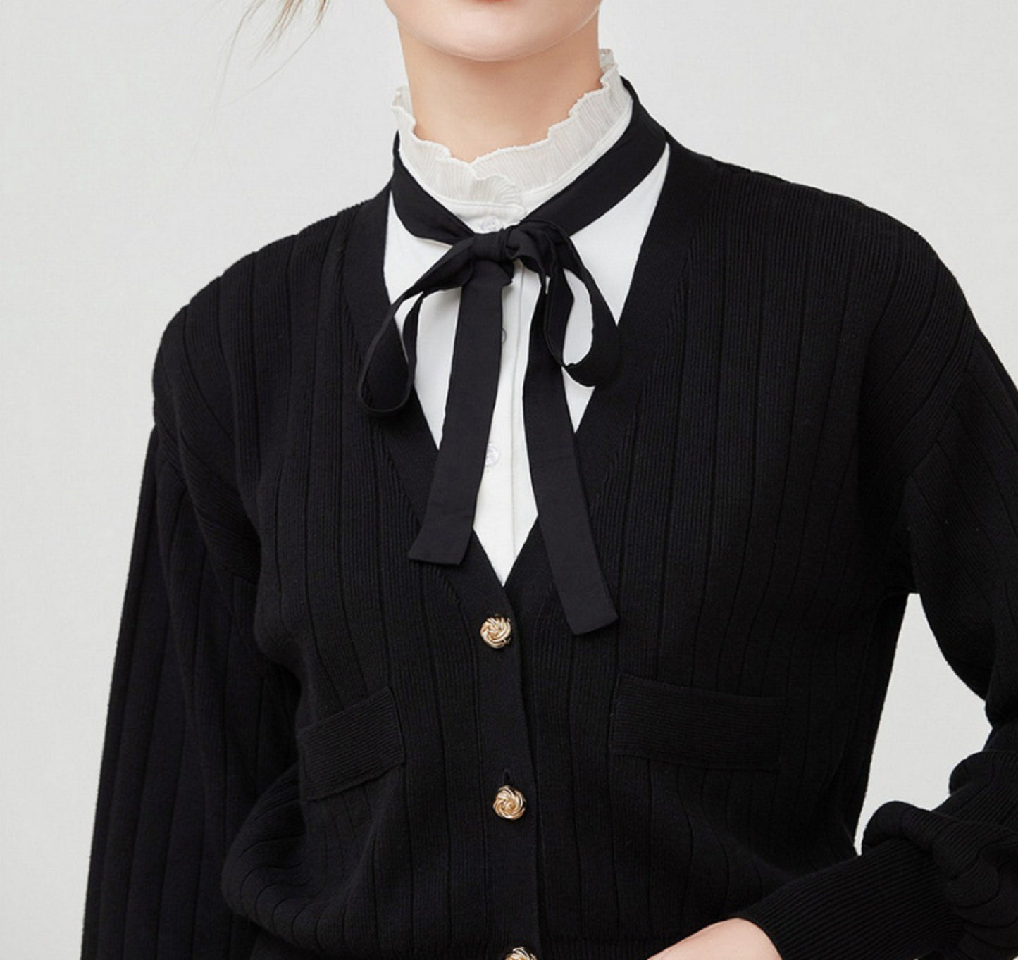 Off White Fake Collar, False Collar, Removable Collar  B638(K)